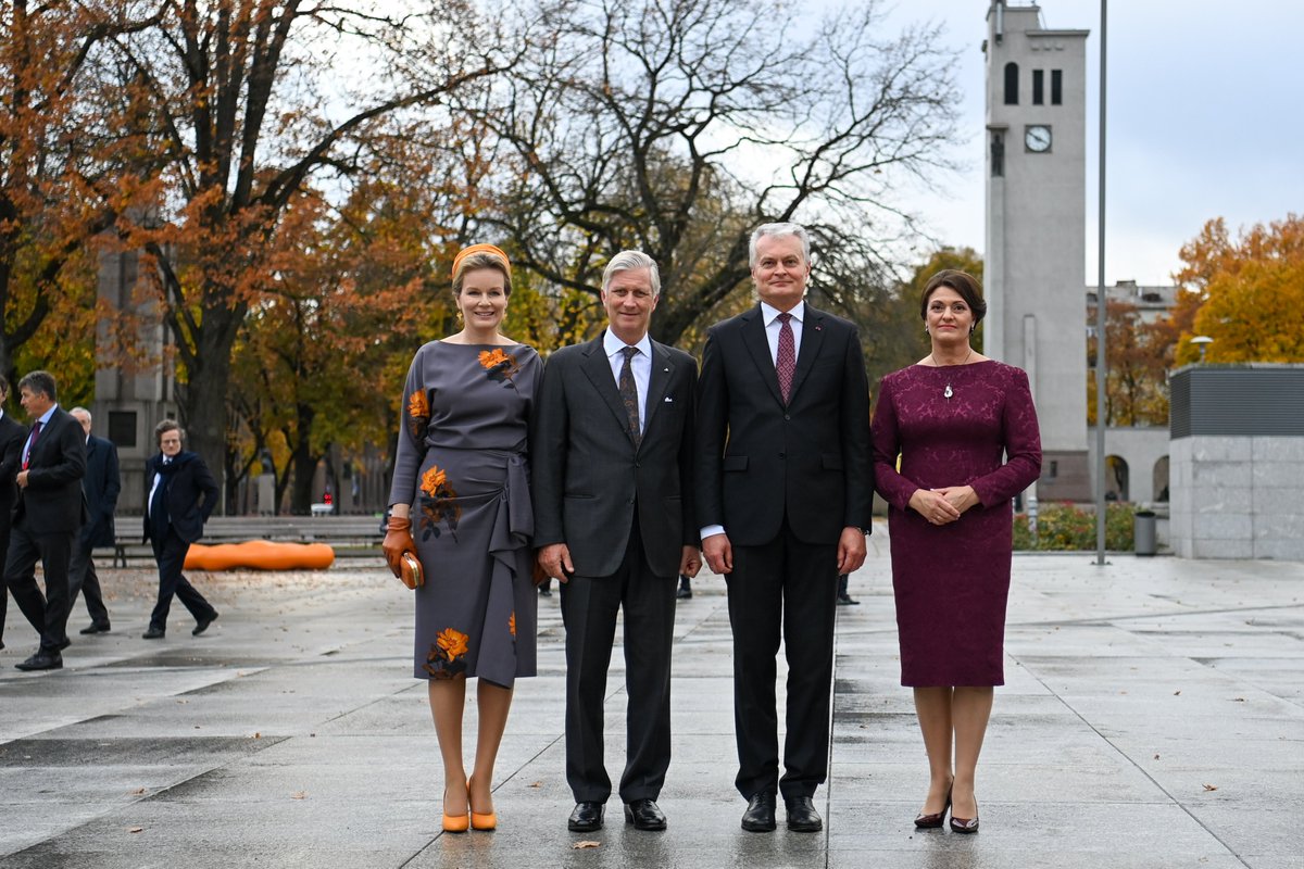 With Their Majesties the King and the Queen of the Belgians visited Kaunas - European Capital of Culture 2022. Kaunas is home to a museum of the Lithuanian genius M.K Čiurlionis and a city of unique art deco architecture. Glad to further explore shared 🇱🇹 & 🇧🇪 cultural links.