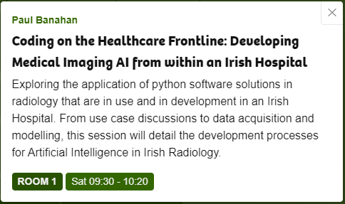 Python Ireland tweet media