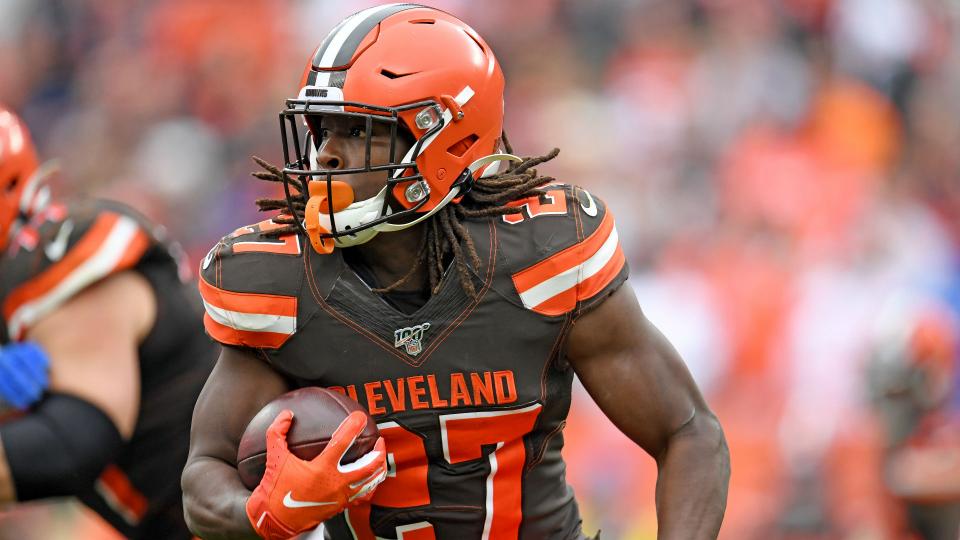 There's a belief that Kareem Hunt can be acquired for a 4th round pick, per @JFowlerESPN. Eagles reportedly made an offer for CMC before he was traded to 49ers. Something to monitor 👀 #Eagles