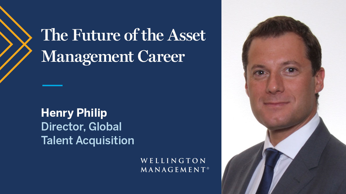 Wellington_Mgmt's tweet photo. Our very own Henry Philip was recently joined by Margaret Franklin, CFA Institute and Josh Shamansky, Nuveen, for a powerful exchange of ideas for new graduates seeking careers in the industry. 

Watch the full webinar: https://t.co/Wr63xIb5HB [https://t.co/UVH9FmL1Ty] https://t.co/Hzl1PfdCEi