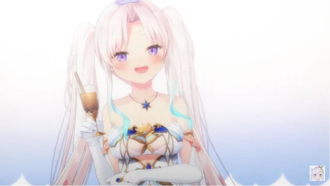 衣装綺麗だし表情も可愛すぎる…うわーん好きーーーーー!!!#holoIDNewCostume 