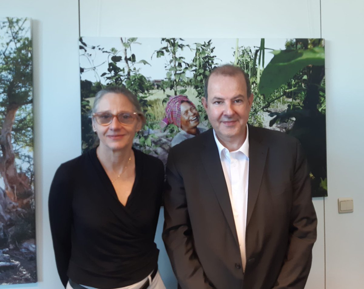 .<a href="/FAO/">Food and Agriculture Organization</a> #Food &amp; #Nutrition Director Lynnette Neufeld great discussion with 🇪🇺 <a href="/LeonardMizziEU/">Leonard Mizzi</a>, <a href="/Xpavard/">Xavier Pavard</a> &amp; the <a href="/EU_Partnerships/">EU International Partnerships 🇪🇺</a> Nutrition Team on further strengthening collaboration towards agri #foodsystems transformation.