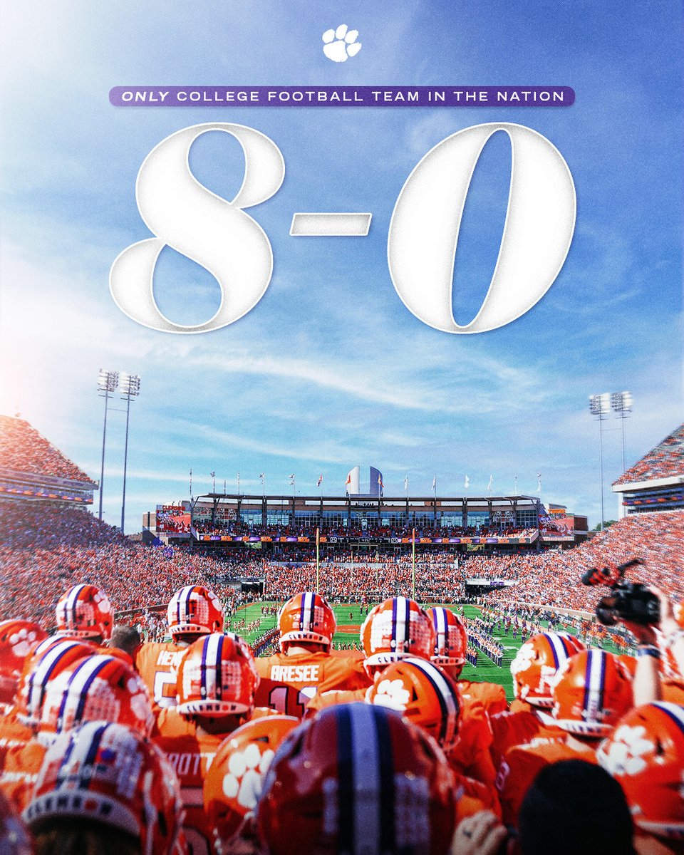Clemson Football tweet media