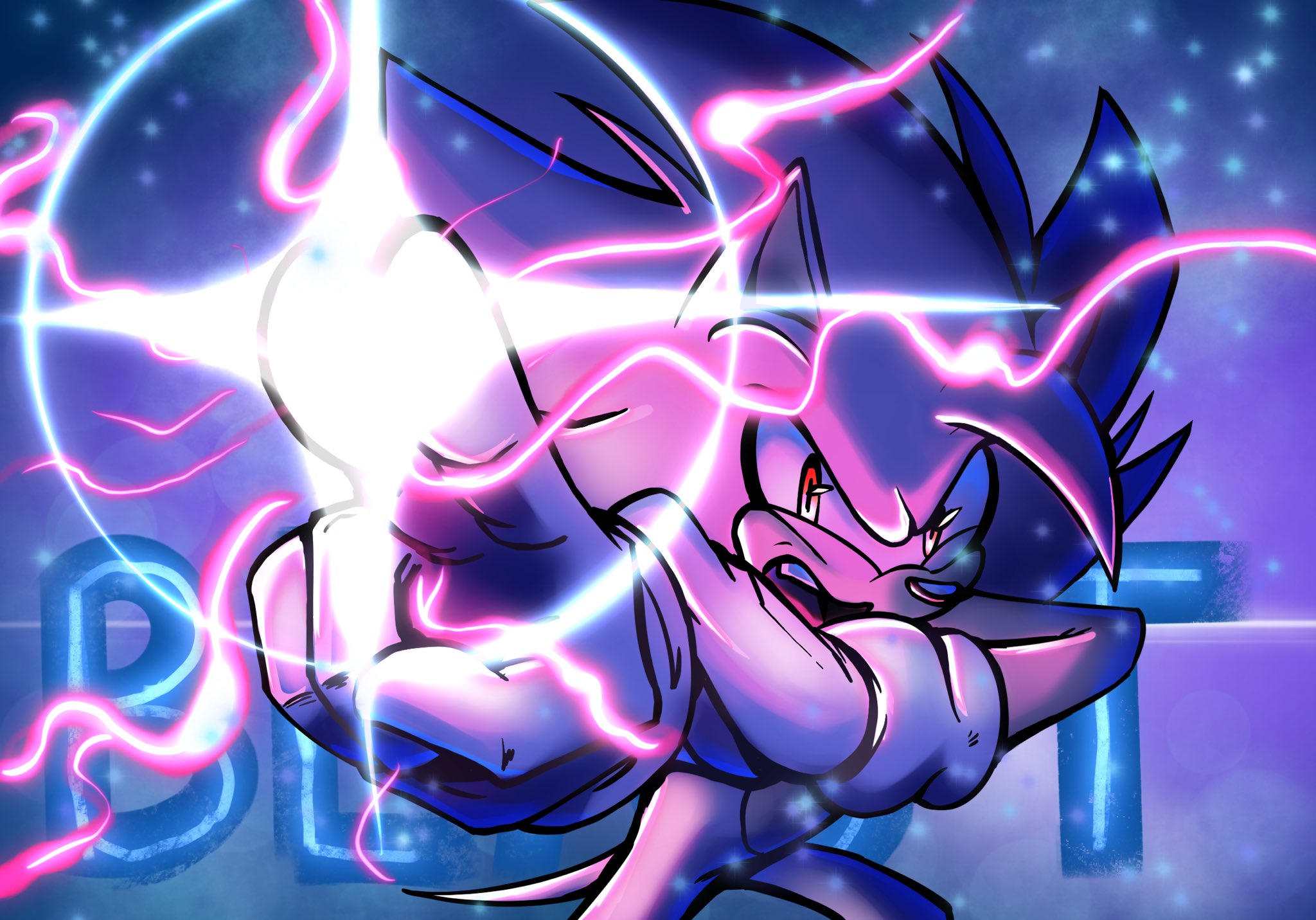 cbotakuarts on X: @OnTheDownLoTho Some recent Hyper Sonic artwork