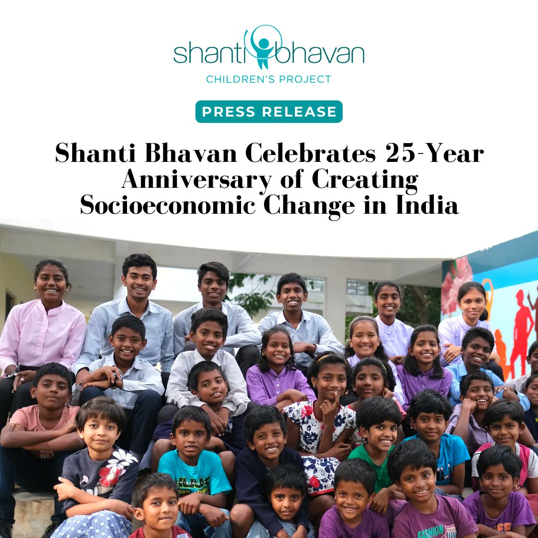 We're excited to share Shanti Bhavan's 25 years of success with you and the world! We're grateful for the support of global partners and corporations including Padma Lakshmi, Aneesh Raman, Lord Waverley, Kate Barton, Critical Role Foundation, Matthew Mercer & Adam Dell. 1/2