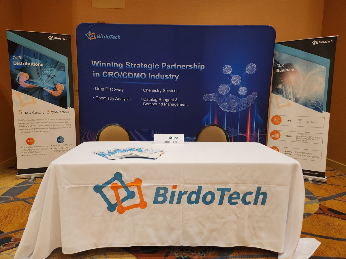 BrechtElliott's tweet photo. Day 2 of the #TPDSummit has begun with a bang!

Come visit me &amp; my #BirdoTech colleagues during the networking events!

#TPD #TPD2022 #protac  #pharmaceuticals #biotech #smallmolecules #FTE #drugdiscovery https://t.co/bapm6Xvmqu
