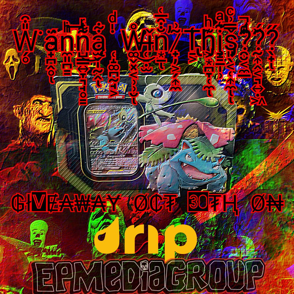 EdiblePMedia's tweet photo. π» Hell-O-Ween Multi-TCG Purge π»
30th Oct 2022 @ 10am PST
On: @dripshop_live @Twitch @YouTube @facebook
π― 100 Likes and RTs unlocks a Slab GiveAway!!! π―
Make Live Purchases @ https://t.co/HoTaIbHzDM
#pokemon #yugioh #metazoo #dspirits #cannabeasts https://t.co/Fp6uwOlECU
