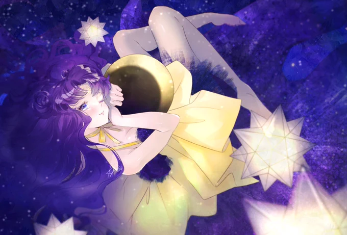 #イラストを4枚貼ると秋風に乗って絵柄を好いてくれる人の元へ届くらしい#セラムンイラスト部 