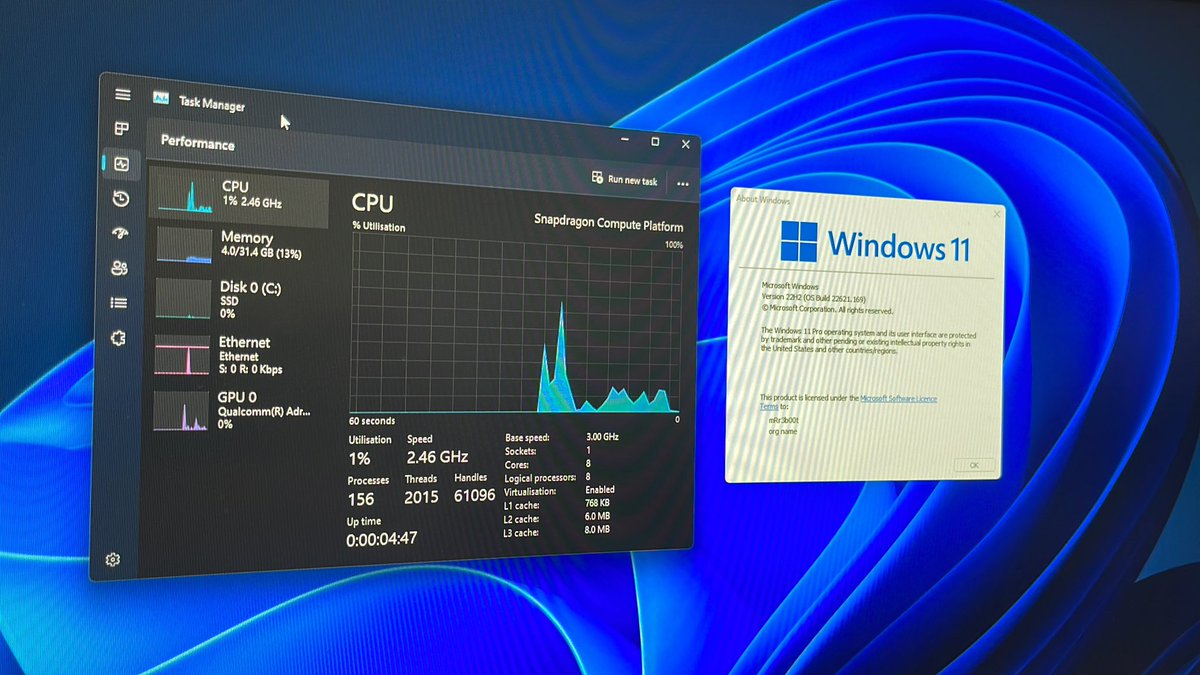 UK_Daniel_Card's tweet photo. History was made! The r3b00t is ARMED!!
#Devkit #windows #arm #microsoft https://t.co/O78kKygB76
