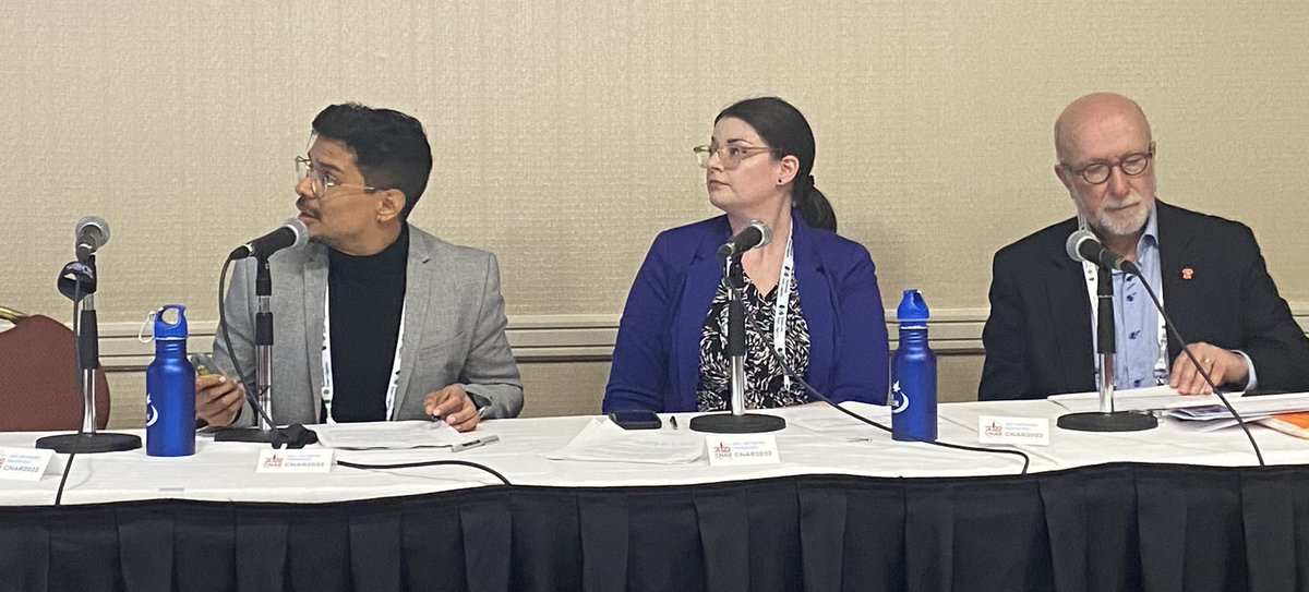 Durcanrebecca's tweet photo. Andres Diaz, Jennifer Slabodkin, and @DarrelPink of the College of Patent Agents and Trademark Agents share their experiences in creating a federal regulator. 
#cnar2022 https://t.co/biIIjFOxcQ