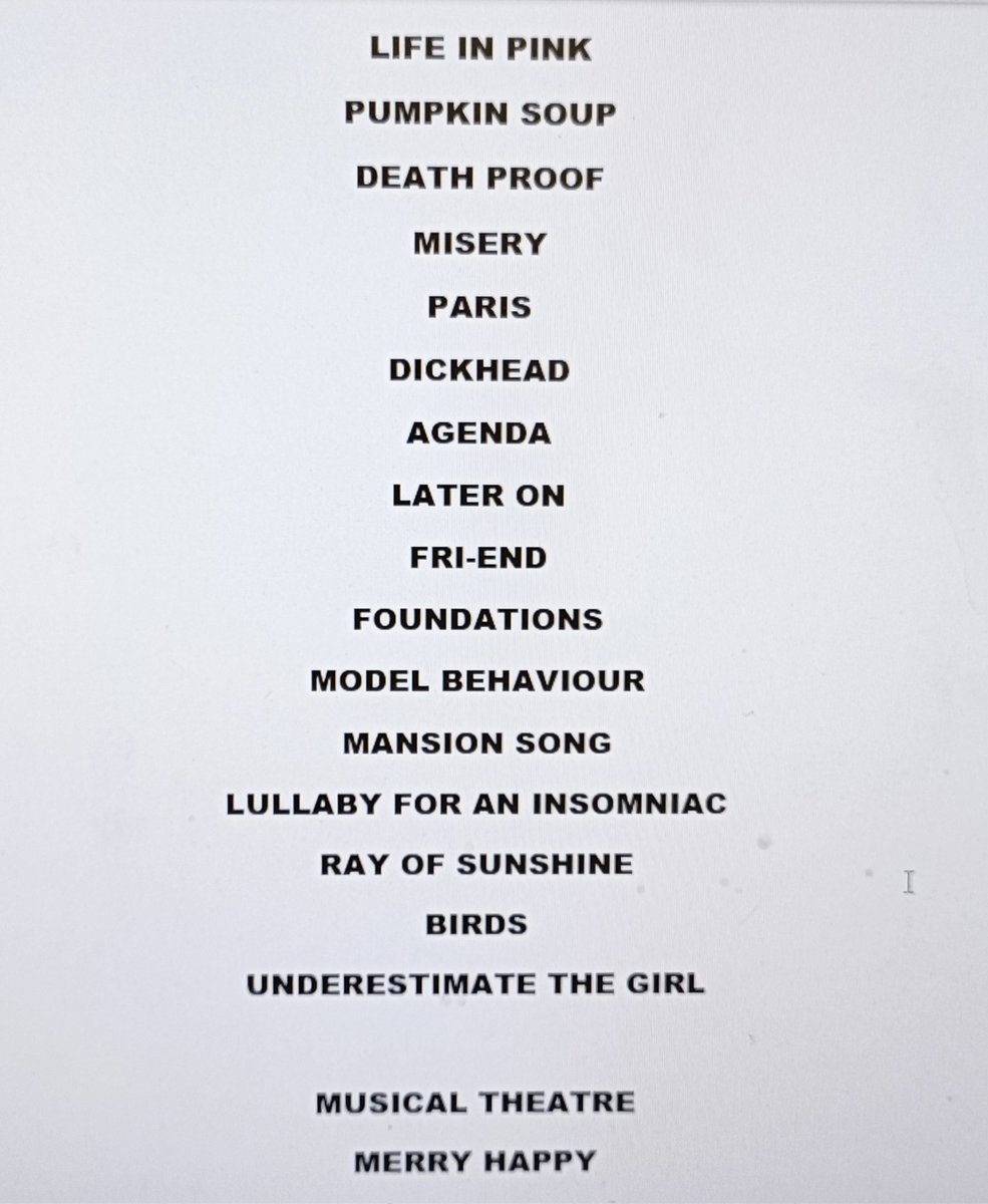 yekim_mikey's tweet photo. Ok, Nashers! Girl Gang! Whatever we call ourselves. What's YOUR fantasy @katenash set list? Here is mine. Oh yeah!
#katenash #madeofbricks #mybestfriendisyou #girltalk #yesterdaywasforever https://t.co/Nvbhwq783Z