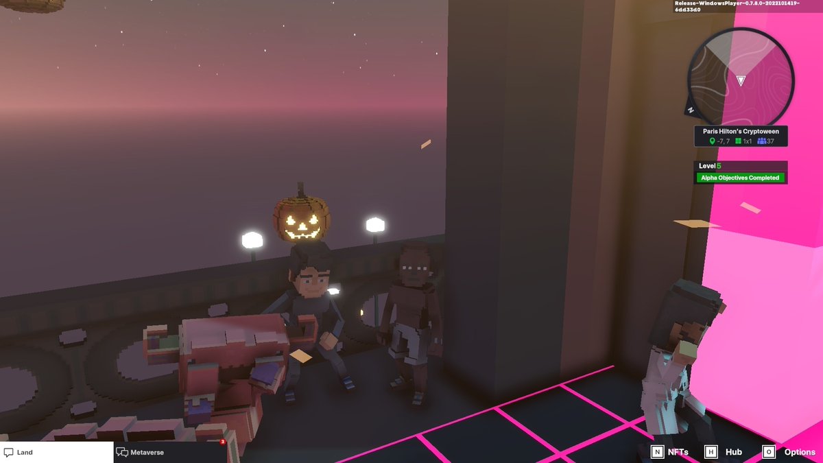 hamfarp842's tweet photo. @TheSandboxGame I just participated in the Paris Hilton  #Cryptoween Event. I found Grralh check out my screenshot below!
🎃👇 https://t.co/ME94ZakcAD