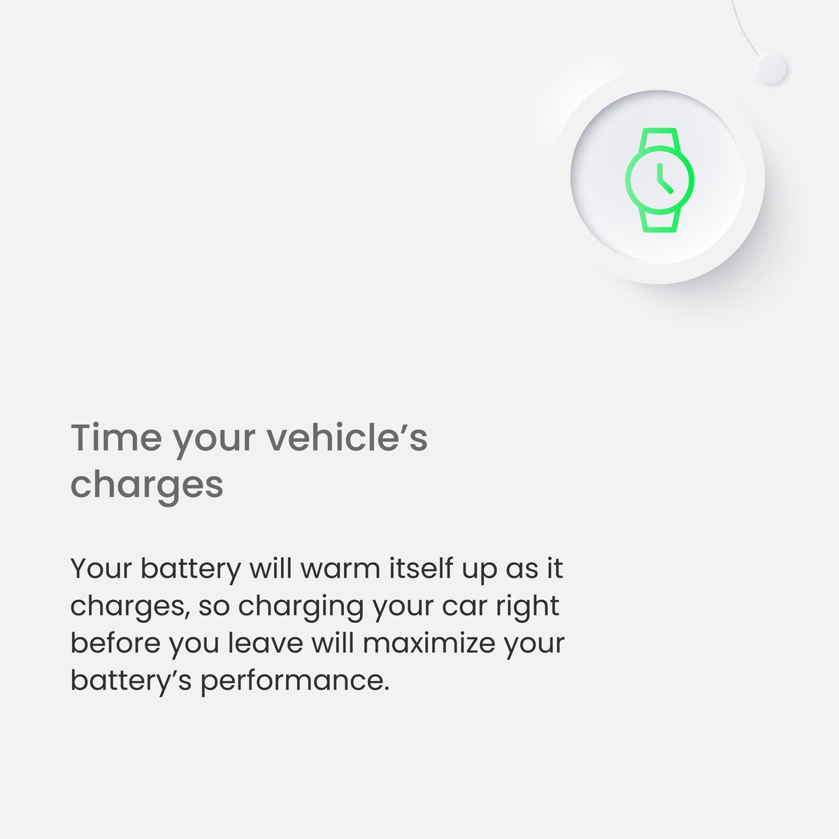 Temperatures are starting to drop and we are here to help you and your EV be prepared this winter. ❄️ Remember, you can use Currently to schedule your charge delivery to optimize your battery's life. 
#EVtips #drivingelectric #EVcharging #electricvehicles
