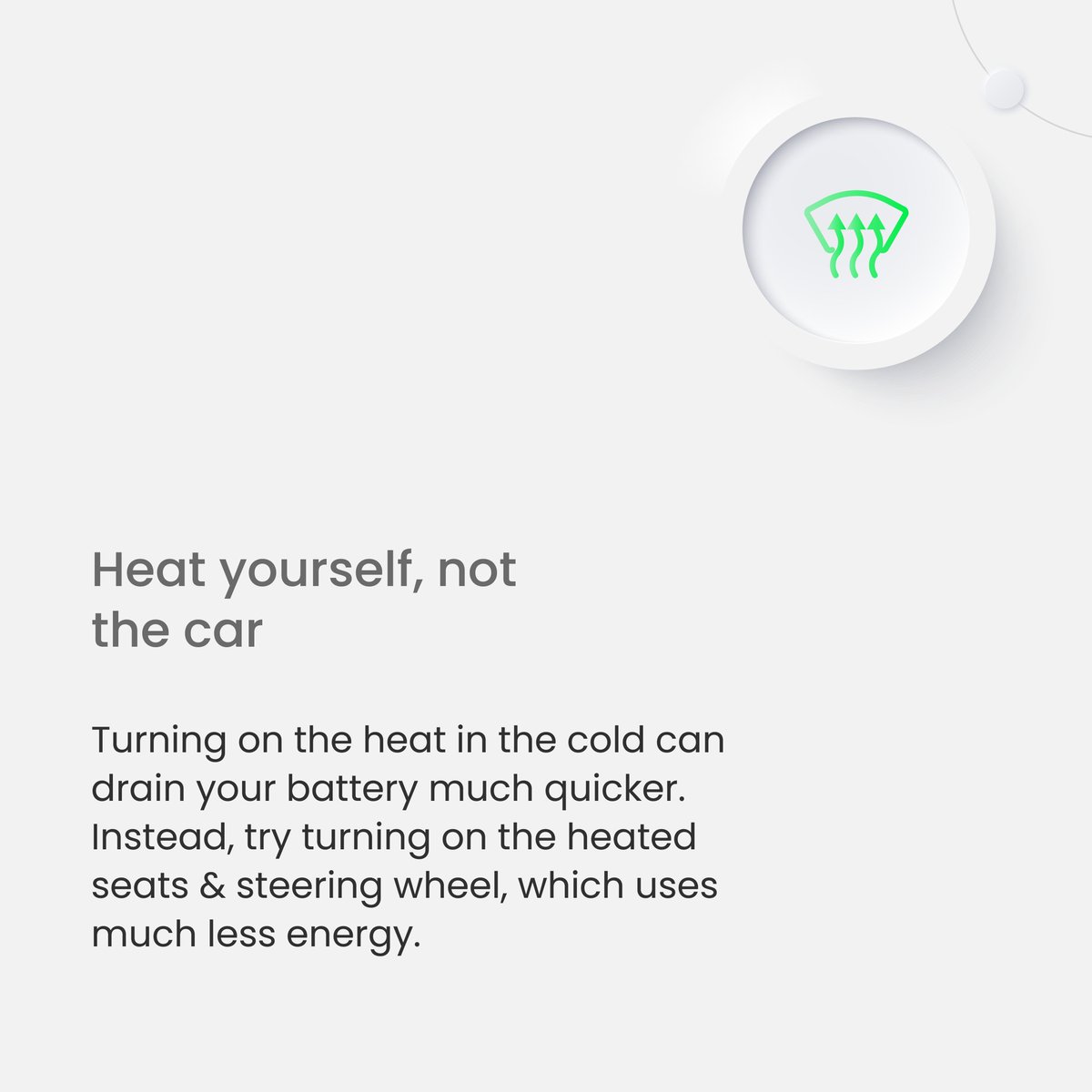 currently_ev's tweet photo. Temperatures are starting to drop and we are here to help you and your EV be prepared this winter. ❄️ Remember, you can use Currently to schedule your charge delivery to optimize your battery's life. 
#EVtips #drivingelectric #EVcharging #electricvehicles https://t.co/R0qySGtoBY