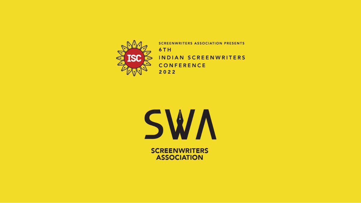 hiteshkewalya's tweet image. THE WAIT IS FINALLY OVER! 
WE ARE BACK WITH A BANG!!!

SWA brings to you the 6th edition of India’s biggest event for Screenwriters - Indian Screenwriters Conference!
This time it's BIGGER… It's ENLIGHTENING…
It's a CELEBRATION of who we are - SCREENWRITERS