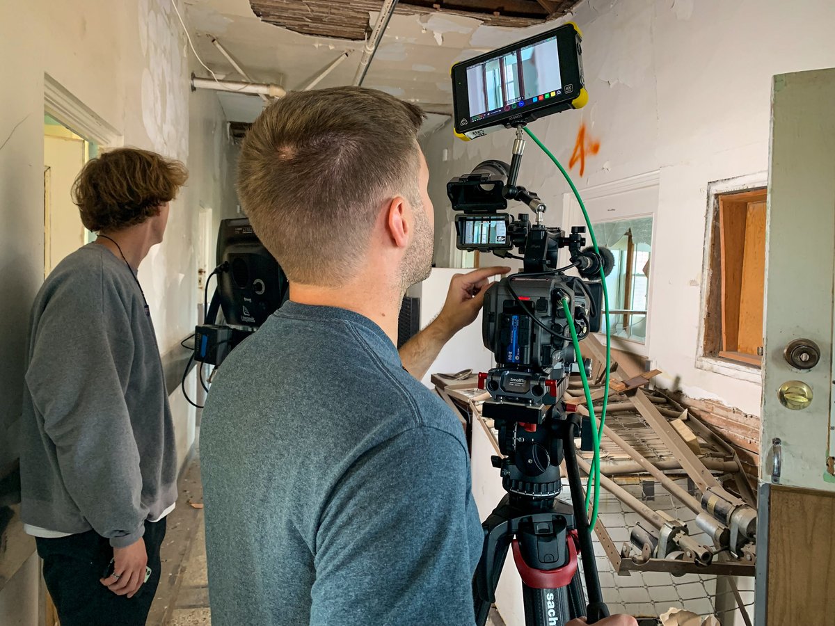 Enjoy some behind the scenes photos from our production team! Our team visited the abandoned but not forgotten, St. Ignatius Hospital for a NW Profiles segment. Get in the Halloween spirit tomorrow night at 7pm with an ALL NEW Northwest Profiles @colfaxhauntedhospital  👻 📷  🏥