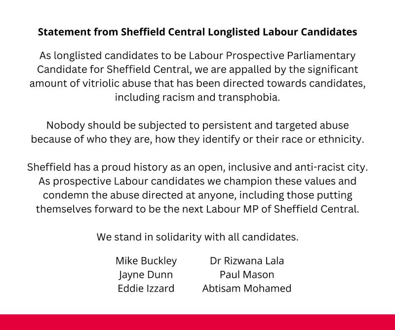 Sheffield Central Labour Party tweet media
