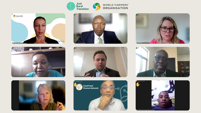 What an inspiring exchange at today's #WFO-#JRTFarmerDialogue!
Echoing our Head of Advocacy, Policy &amp; Partnerships <a href="/VolpeLu/">Luisa Volpe</a>, involving #farmers &amp; their organisations from the beginning is🔑for Governments to succeed in repurposing agriculture policies for #people #nature #climate