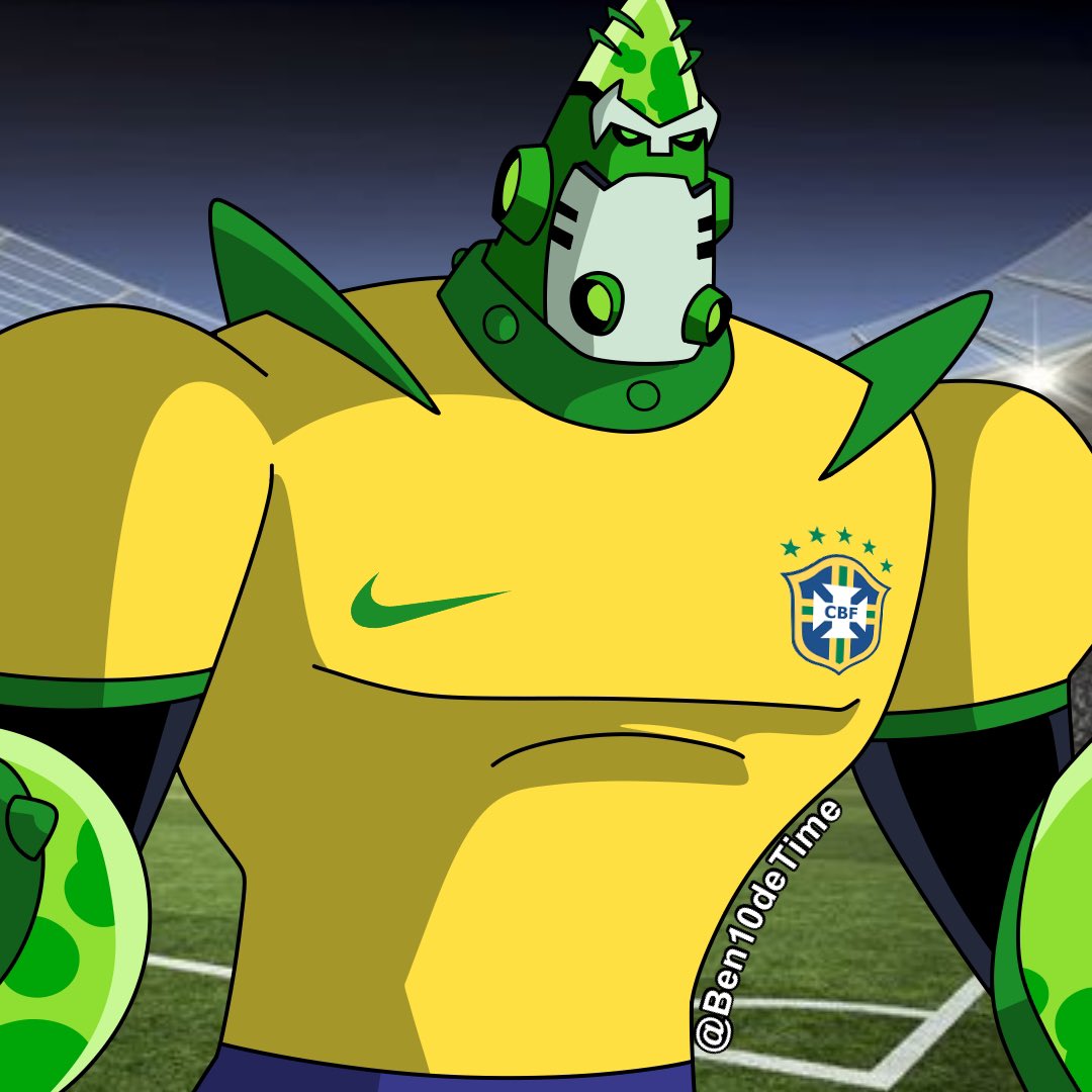 Quase todo dia alguém de Ben 10 com roupa de time on X: Personagens de Ben  10 com roupa da Seleção Brasileira 🇧🇷 / X