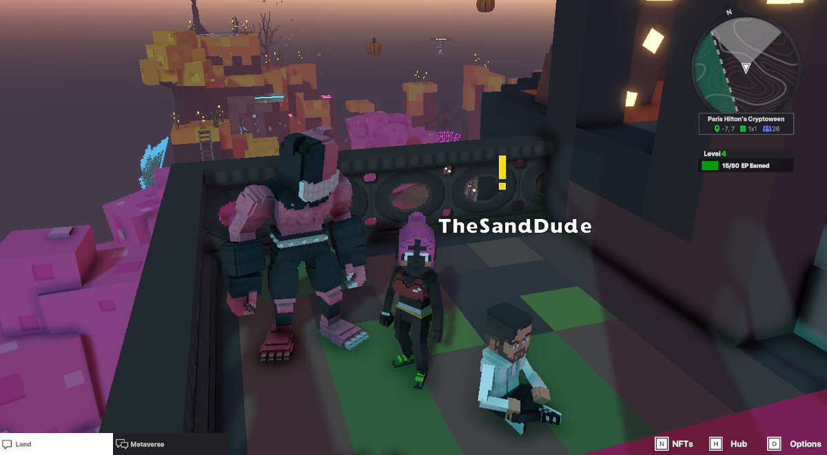 yesidavidd90's tweet photo. @TheSandboxGame I just participated in the Paris Hilton  #Cryptoween Event. I found Grralh check out my screenshot below!
🎃👇 https://t.co/Iwa3QhsHuc