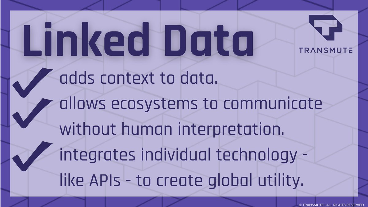 What is #LinkedData? 

🧵