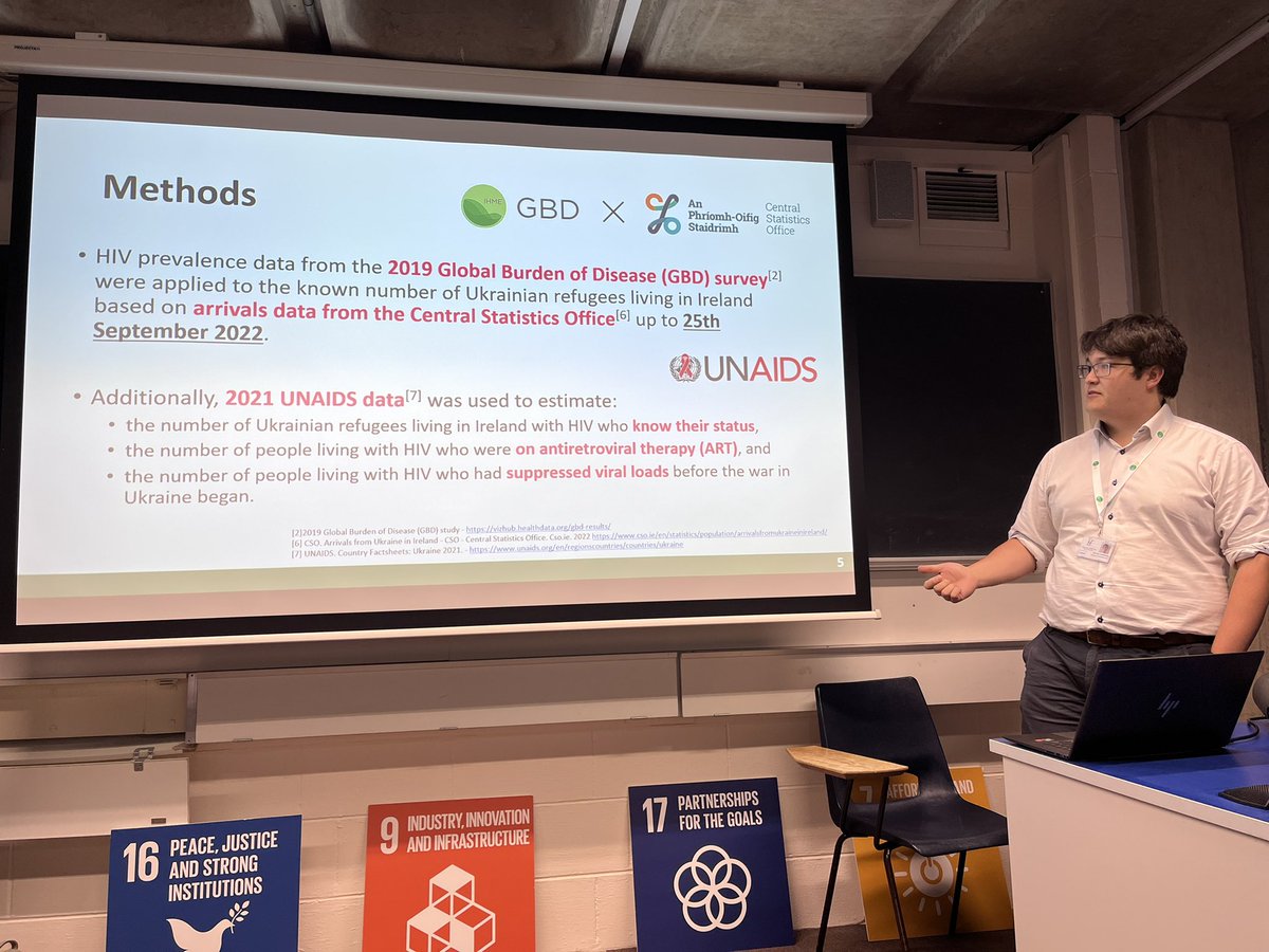 <a href="/UCCPublicHealth/">UCC School of Public Health</a> <a href="/UCCMedHealth/">UCC Medicine & Health</a> <a href="/CGDUCC/">Centre for Global Development UCC</a> #HIVUkrainianRefugees #CoMH #HSESouth Dr Michael Hanrahan, talks about the estimated HIV prevalence in Ukrainian refugees in Ireland. Great work taking place from Cork Sexual Health Centre and HSESouth.