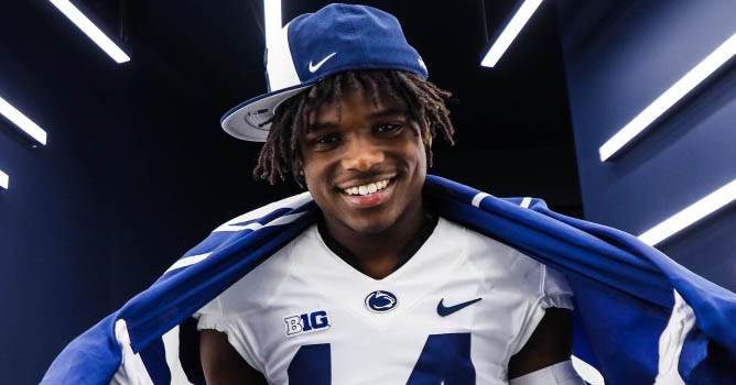 Four-star WR @ChanceJRobinso1 made it to State College early Saturday morning, giving him much more to see than just the White Out game that night. He recaps his first visit to Happy Valley here. Join BWI: bit.ly/3N3I3hg Link: bit.ly/3syPqDU