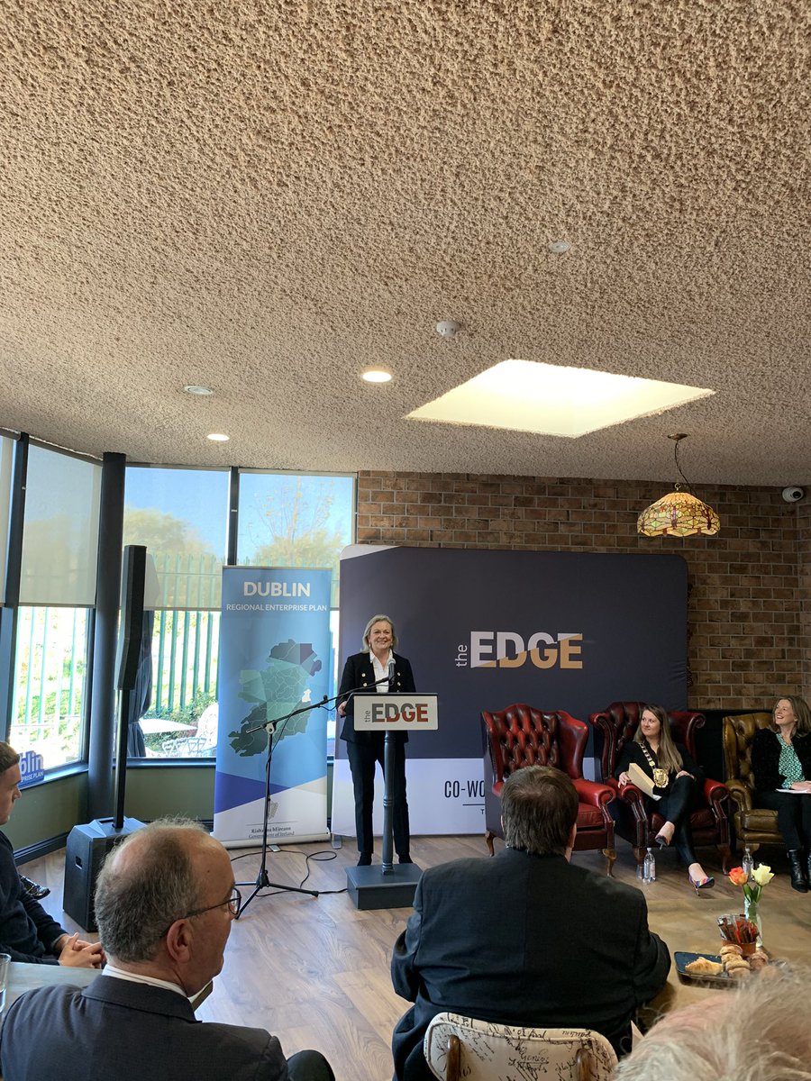 Barbara Quinn, chair of Partas board opened the official launch of The Edge incubation hub and co-working space today! 
<a href="/partastallaght/">PartasTallaght</a> <a href="/tspacecoaching/">T-Space</a>