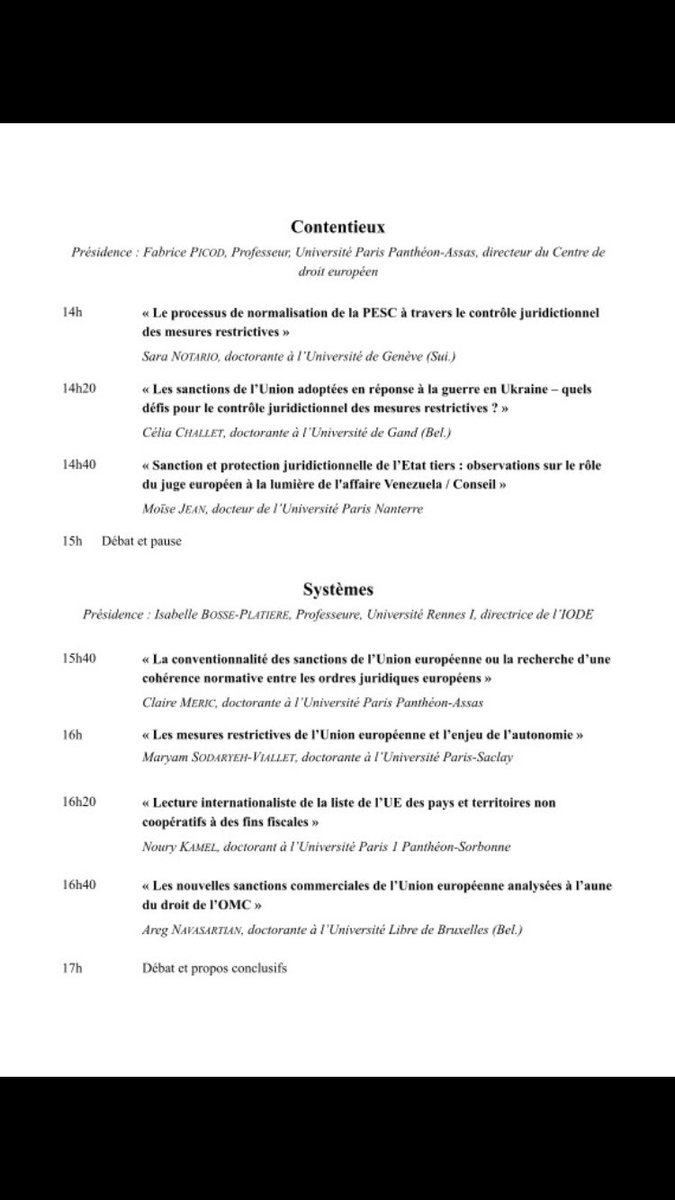 Jeune Recherche de l'AFEE tweet media