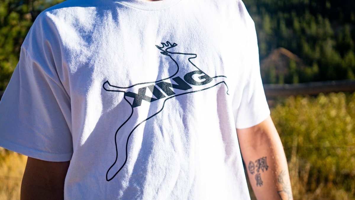 buckxing's tweet photo. XING Tee Available NOW
DM to purchase 🦌🌲 https://t.co/gb2oh3OcpL