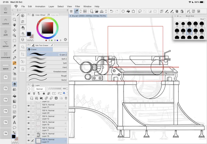 หึ พยามวาดผู้ชายวอร์มมือมาตั้งนานไม่ได้ซะที แต่ดันวาดเครื่องจักรได้ (?) 