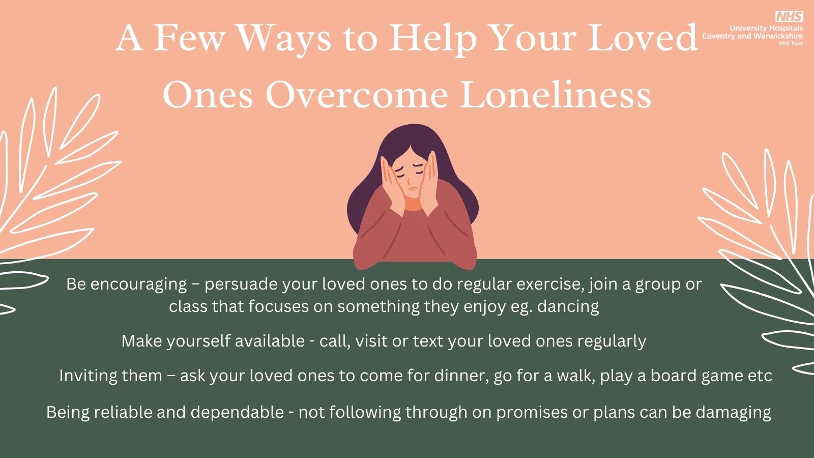 UHCW NHS Trust on Twitter: quot Research shows that loneliness is harmful UHCW NHS Trust on Twitter: quot Research shows that loneliness is harmful