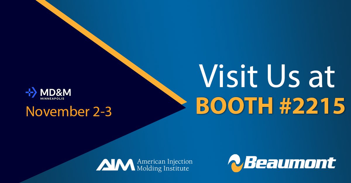 See you in November Minneapolis. Be sure if you're planning on going to MD&amp;M Minneaupolis, you stop by Booth #2215 to chat with our team.

#ontheroadagain #weareBeaumont #md&amp;mminneapolis #tradeshows #expos