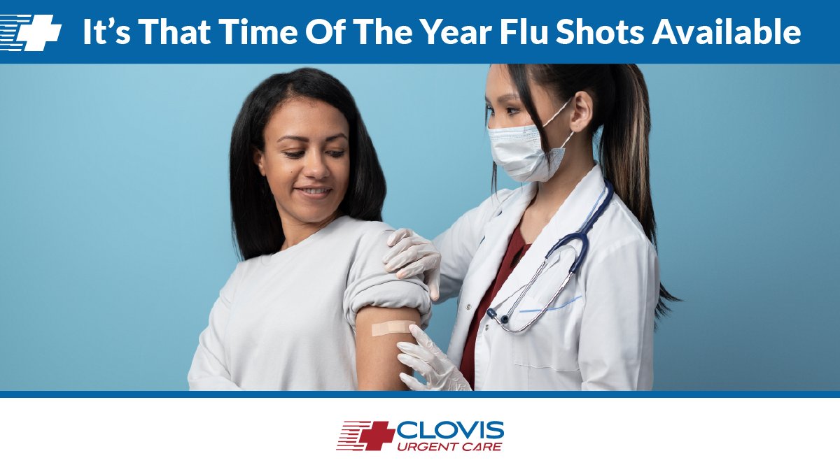 ClovisCare's tweet photo. Fall and winter are prime times for the spread of the flu. Get protected from the most dangerous strains today: https://t.co/kmdCirvPUv
...
#walkinclinic #telehealth #telehealthprovider #onsitelabs #onsitexrays #healthcareprovider #primarycare #urgentcare #fluseason #flushot #CA https://t.co/IKkYHmP1qo