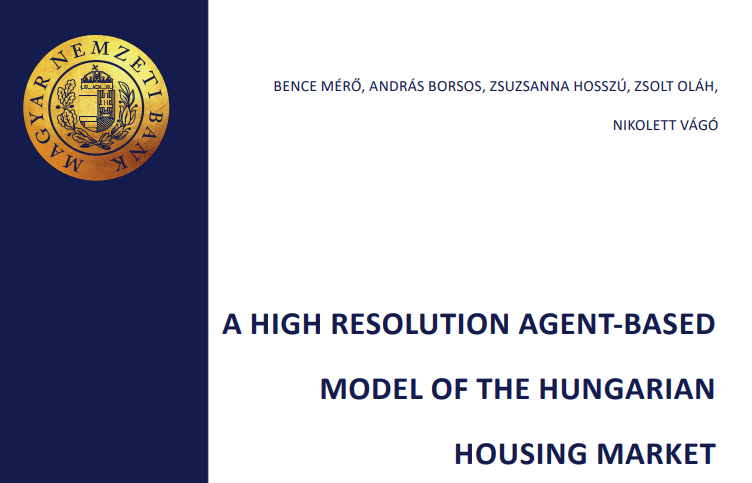 📢 A paper that I really like just came out as a Bank of Hungary working paper: mnb.hu/letoltes/mnb-w… Let me explain why I think this is a great example of the usefulness of data-driven agent-based models in economics. 👇 1/7