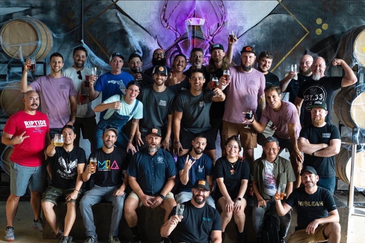 A little #WayBackWednesday to an amazing day in collaboration with the local #SouthFlorida brewing community 🫶 ⁠ ⁠ ⚜️ FLORIDA STRONG ⚜️⁠ ⁠ A collaborative beer that supports those impacted by those affected by #HurricaneIan.⁠ 🍺 More details to come!