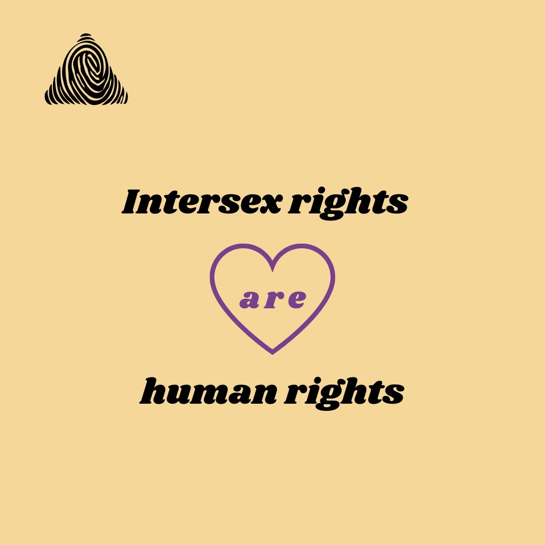Intersex Awareness Day is observed each year on October 26th. 🌟 

Today and every day, we recognize and advocate for intersex rights. Intersex people deserve respect, love and bodily autonomy. 💗

--
#Intersex #IntersexRights #IntersexAwareness #IntersexAwareness2022