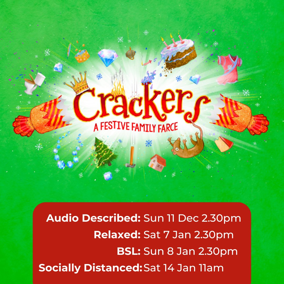 polkatheatre's tweet photo. Both our festive shows, Crackers & Grandad, Me and Teddy Too, have audio described, relaxed, BSL & socially distanced #accessperformance for all to enjoy!
Visit here more info on what access performances are, & if they are right for you or your child > https://t.co/IcMRe7LXqk https://t.co/cUN0vwtIx6