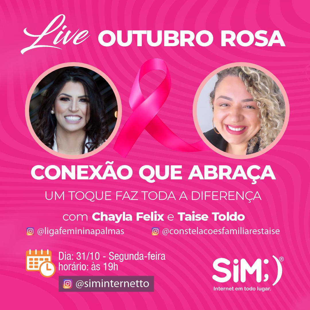 siminternetto's tweet image. Sua presença em nossa live é mais do que especial. Vamos participar, entender sobre o assunto e fazer muitas perguntas? Te esperamos! Chame as amigas, a família! Até lá 💗
