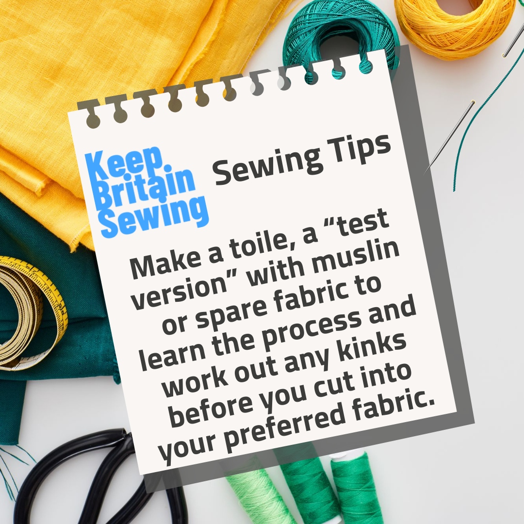 For more hints, tips and tutorials, head over to keepbritainsewing.com

#sewist #sew #sewinglove #sewingmachine #sewingtips #sewing #sewingbee