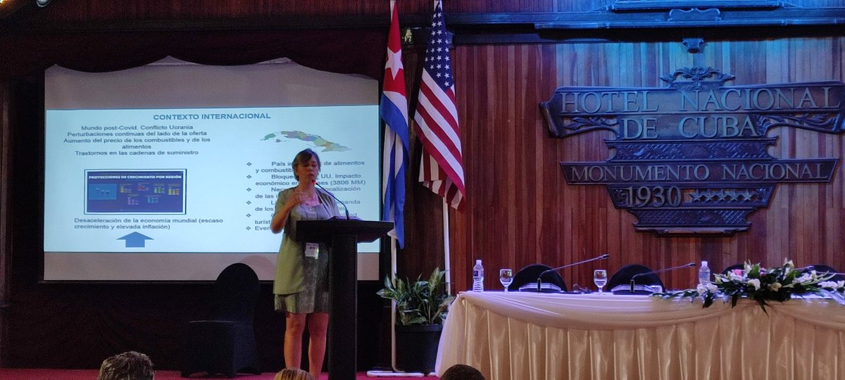 Presenta viceministra del <a href="/MEP_CUBA/">Ministerio de Economía y Planificación de Cuba</a> <a href="/MEP_Johana/">Johana Odriozola Guitart</a> actualización de nuevas transformaciones de la economía cubana en Conferencia empresarial Cuba-Estados Unidos 

#Cuba #mep #mipymes #mincex #USA