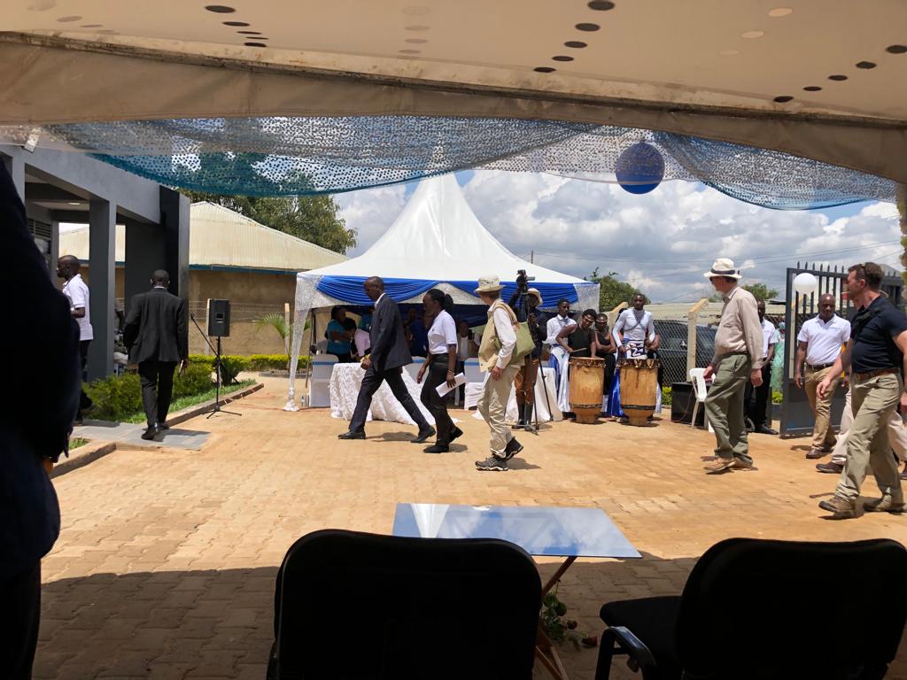 Her Royal Highness,The Princess Royal was in Isingiro District today, where she officially launched a branch of #OpportunityBank in Nakivale Refugee settlement Camp. Princess Anne is accompanied by her Husband Sir Timothy Laurence. #RoyalFamily #VisitUganda #FinancialInclusion