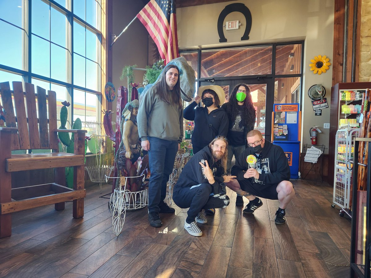 En route to ABQ 🦖🤠