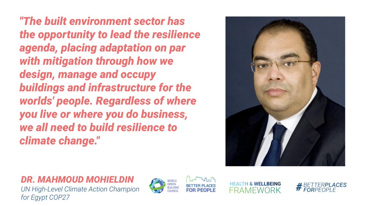 The @hlcchampions have partnered with @WGBCouncil and @c40cities to launch an industry guide ‘Climate Change Resilience in the Built Environment', to support the global transition towards infrastructure solutions focussed on people. Find out more here: worldgbc.org/news-media/wor…