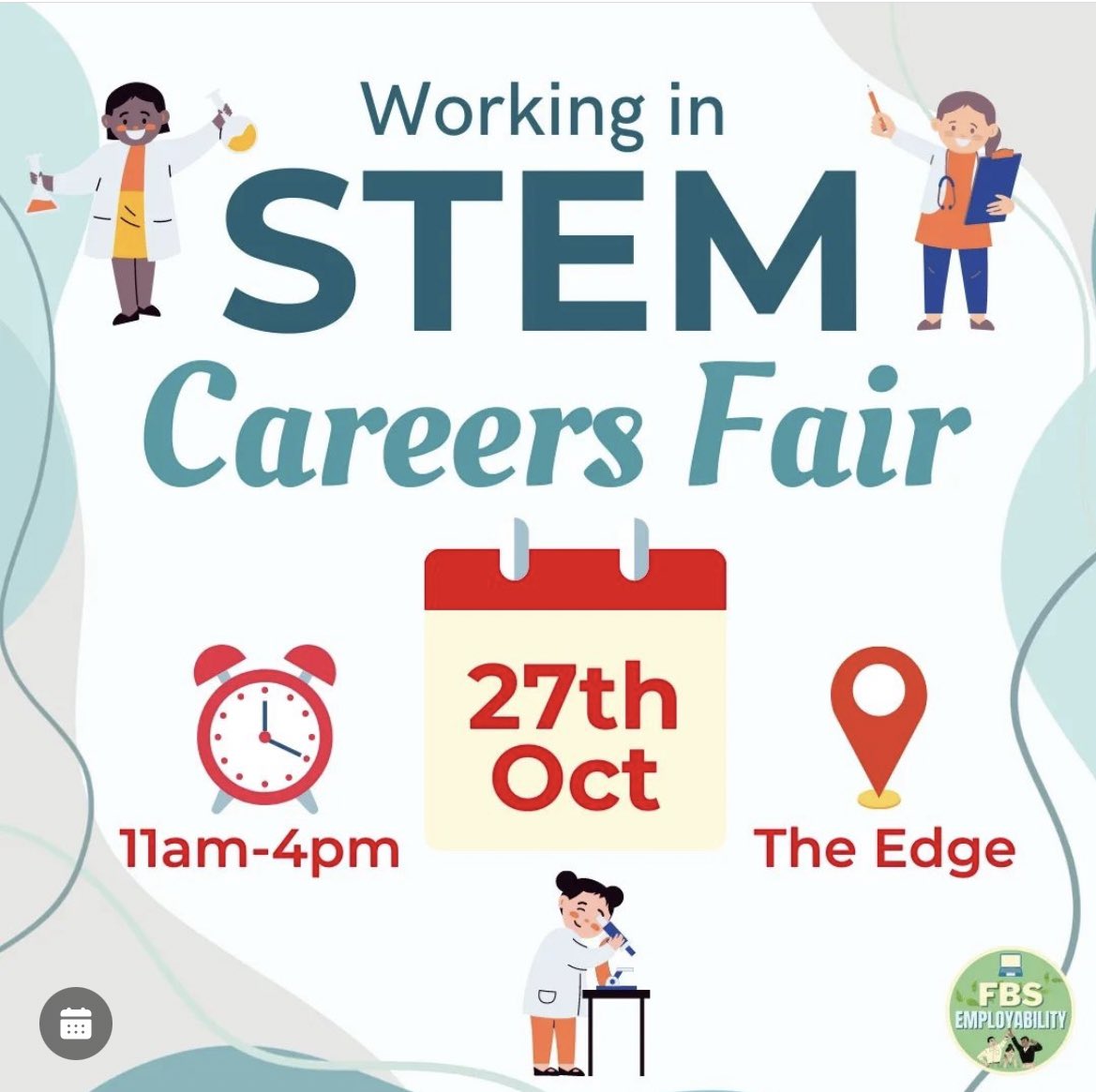 FranHeald's tweet photo. 📣Calling all Univeristy of Leeds STEM students 📣 

There’s a STEM careers fair happening tomorrow run by @LeedsUniCareers 

I’ll be there with @PharmaronBio for you to ask about student placements and grad roles! Come find me! 

@ScienceLeeds https://t.co/sSjsAjEKbh