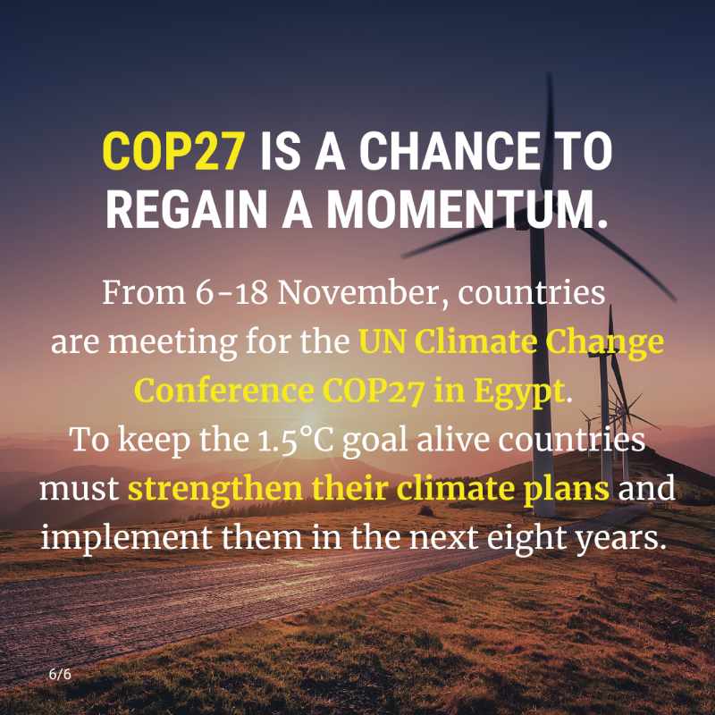 UN's tweet photo. Current climate commitments are not enough to limit global temperature rise to 1.5°C, according to new @UNFCCC report summarizing countries' national climate plans. 

We need more ambitious #ClimateAction now!