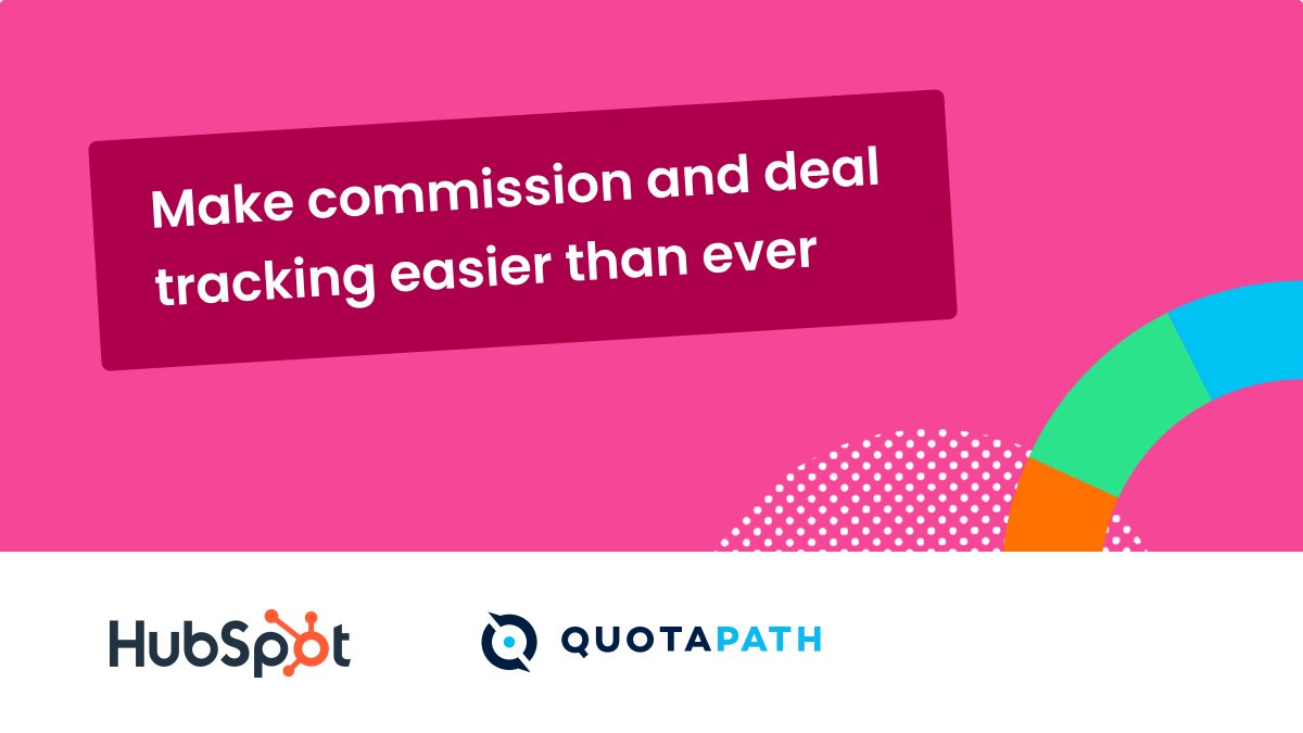 QuotaPath's tweet image. Attention all @HubSpot users — we&apos;ve got the best integration in the biz for compensation management and commission tracking. 

Read on to learn more: hubs.ly/Q01qLLSC0

#hubspotcommissiontracking #commissiontracking