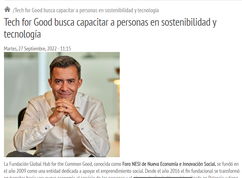 nesiforum's tweet photo. No te pierdas la entrevista de @FBiodiversidad a @DiegoIsabel1, director del Foro NESI, explicando el proyecto #Tech4GoodbyNESI que estamos desarrollando con participantes de toda Andalucía 👉 https://t.co/gkgtajeAmo
#ProyectosFB #Empleaverde https://t.co/MIceTnqKP8
