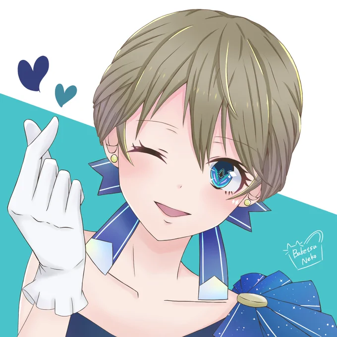 #あなたのあお色の作品を見せてください 