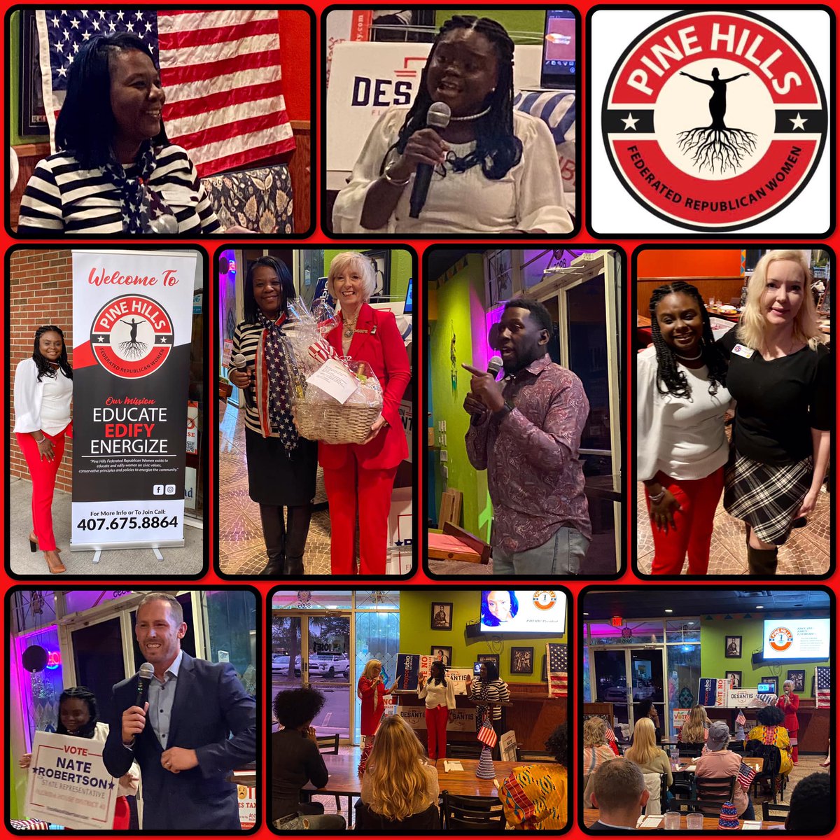 NFRW's tweet photo. Welcome, Pine Hills Federated Republican Women of Florida!
The club’s national charter was issued in September.
The NFRW is pleased to welcome this club into our nationwide network of grassroots leaders who are making #RedWaves in this election cycle. https://t.co/1JTdP9oWNE